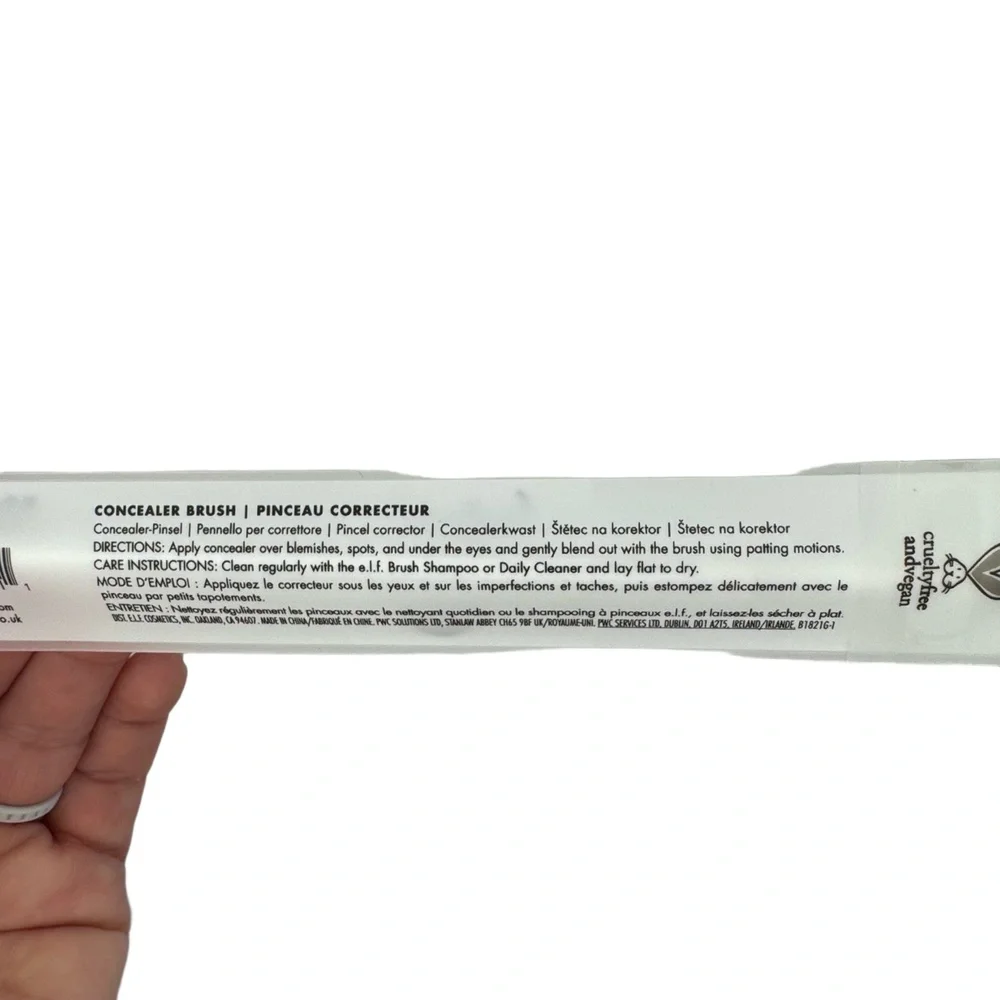 6-Pack e.l.f. Concealer Brush #1821 Professional Corrector Brushes New Sealed